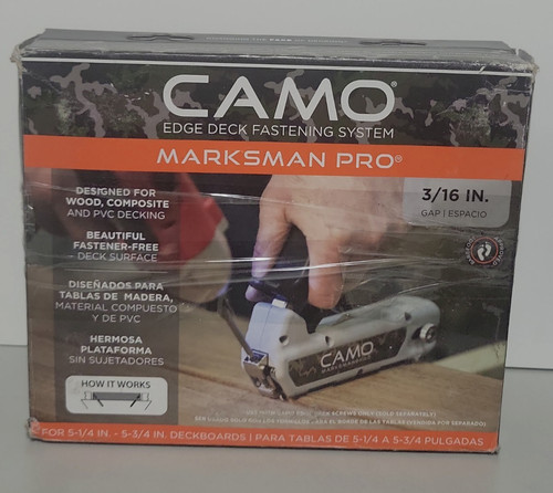 Camo edge deck fastening - edge,
